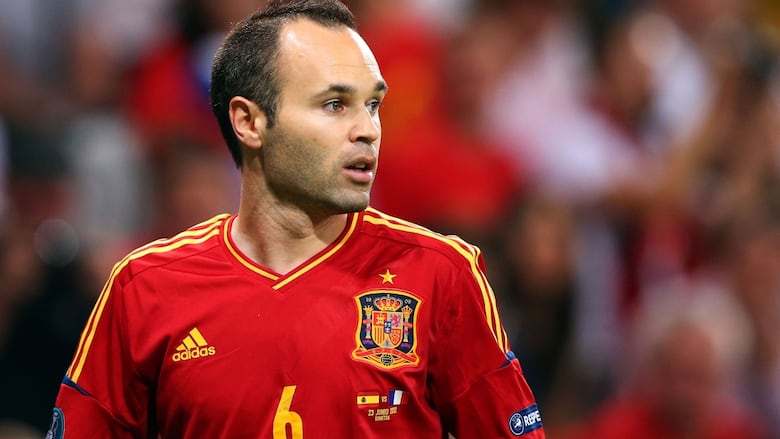 Andres Iniesta: Hồ sơ World Cup | CBC Sports