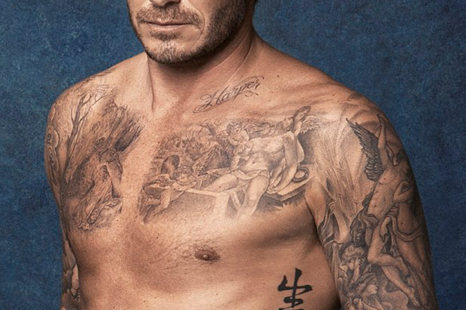 Ý nghĩa đằng sau những hình xăm của David Beckham | ELLE Man Vietnam