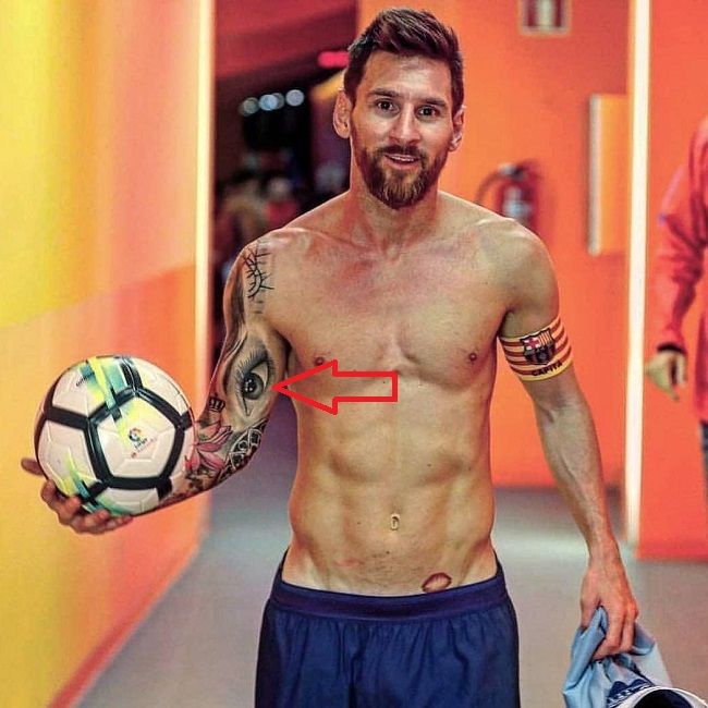 Giải mã ý nghĩa 18 hình xăm của Messi